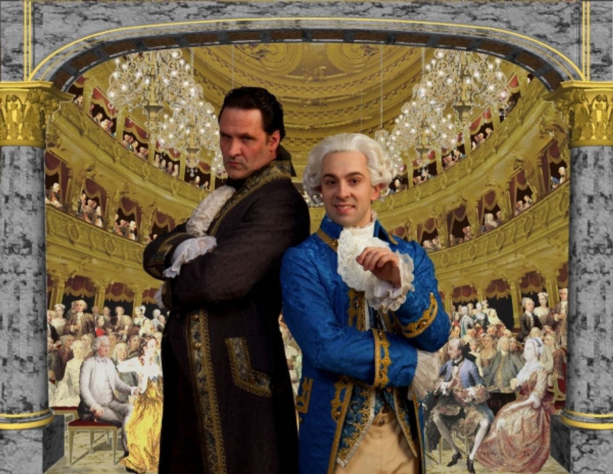 Dan Olmstead and Rob McClure. Photo by Mark Garvin. at 